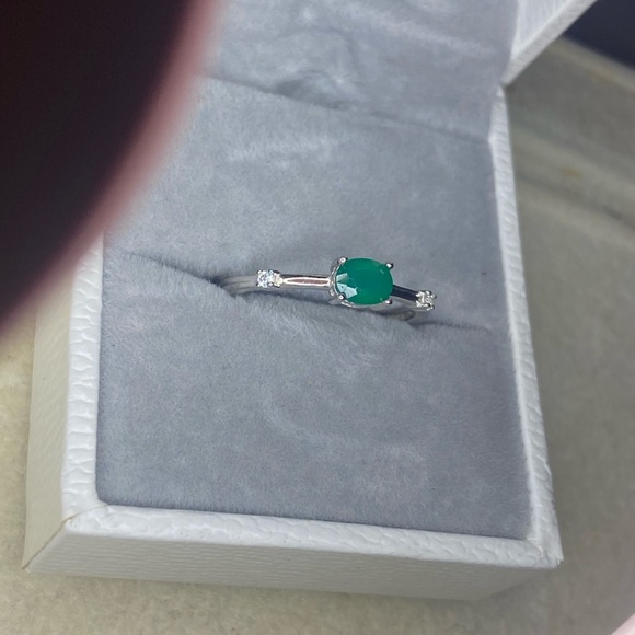 Natural Emerald ring - Picture 7 of 10